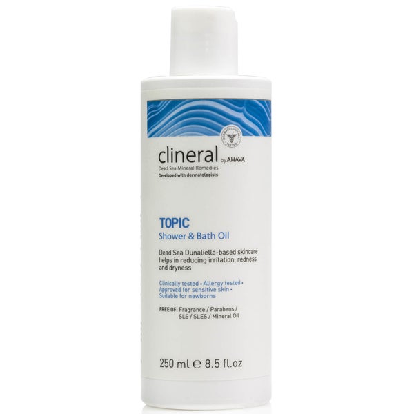 CLINERAL TOPIC Shower and Bath Oil 250ml