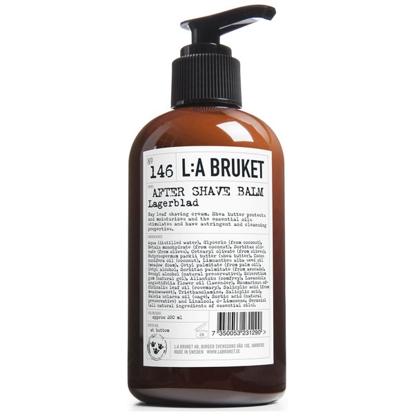 L:A BRUKET No. 146 After Shave Balm 200ml