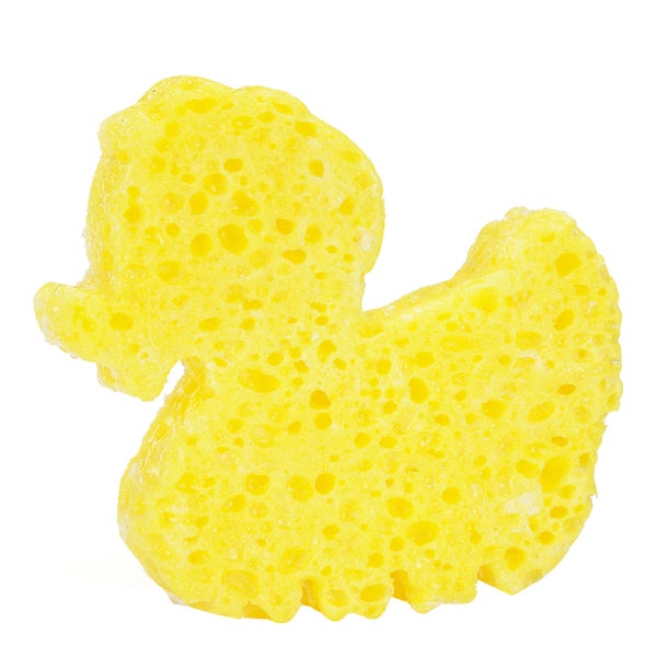 Spongellé 动物形身体洁肤海绵 - 鸭子