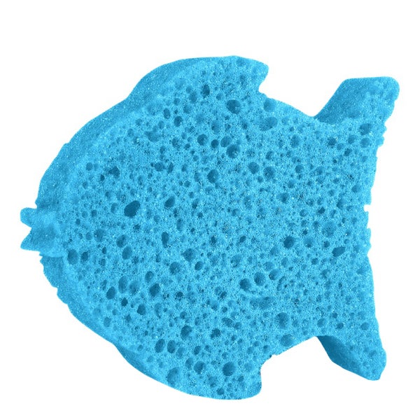 Spongellé 动物形身体洁肤海绵 - 鱼