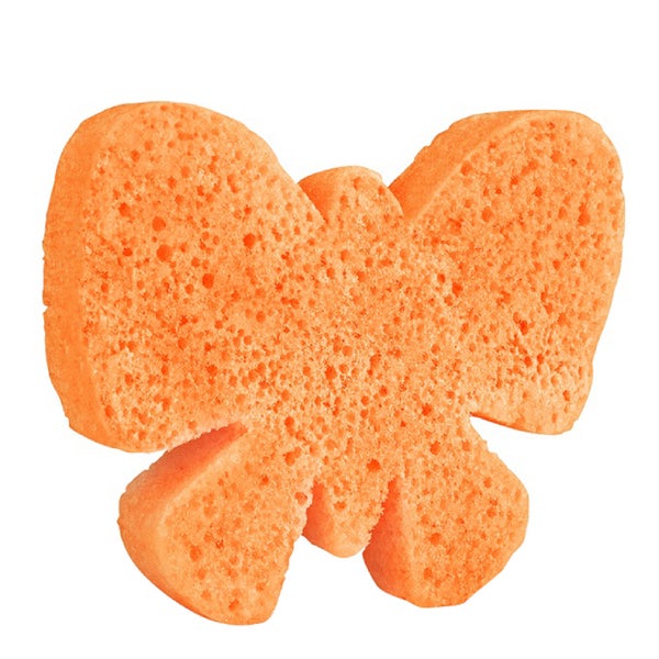 Spongellé 动物形身体洁肤海绵 - 蝴蝶