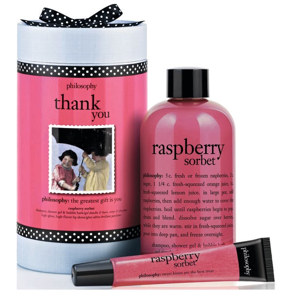 philosophy Thank You Raspberry Sorbet Gift Set