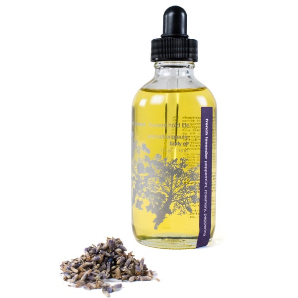 Red Flower French Lavender Aromatherapeutic Body Oil