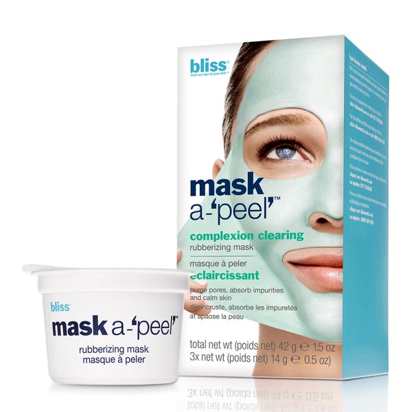 Bliss Mask a-'Peel' 清透肌撕拉式面膜 3 x 14g