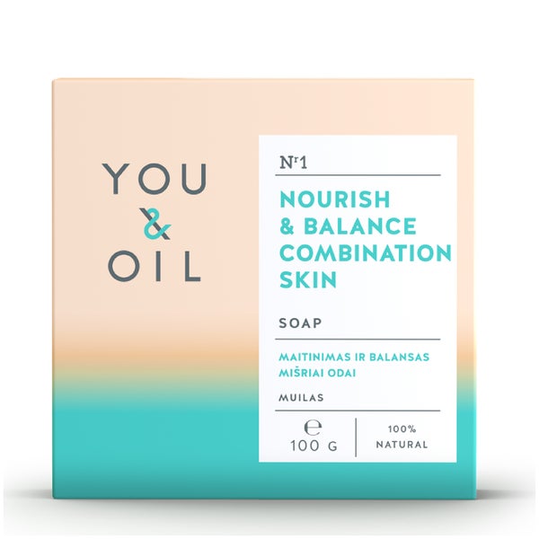 You & Oil 滋养平衡香皂 100g | 适用于混合肌