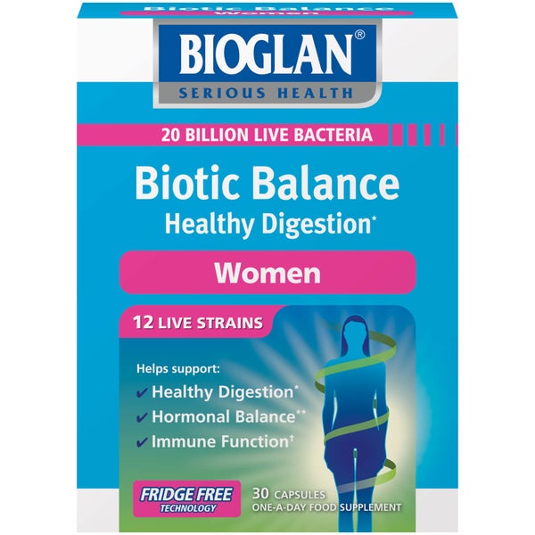 Bioglan Women's Biotic Balance Healthy Digestion - 30 Capsules