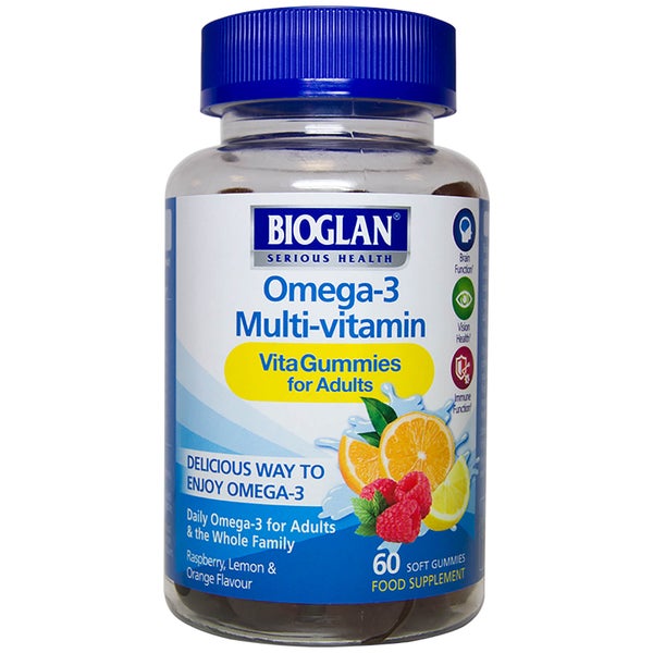 Bioglan Adult Omega-3 VitaGummies - 60 Gummies