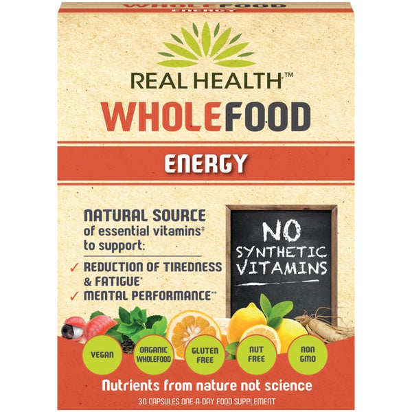 Real Health Whole Food Energy - 30 Capsules