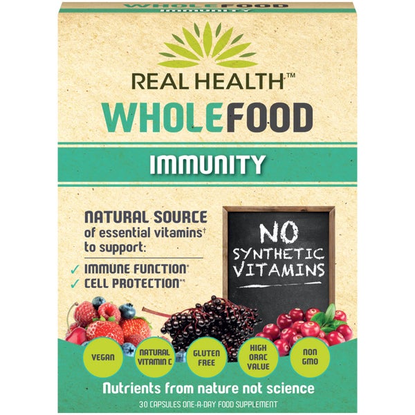 Real Health Whole Food Immunity - 30 Capsules