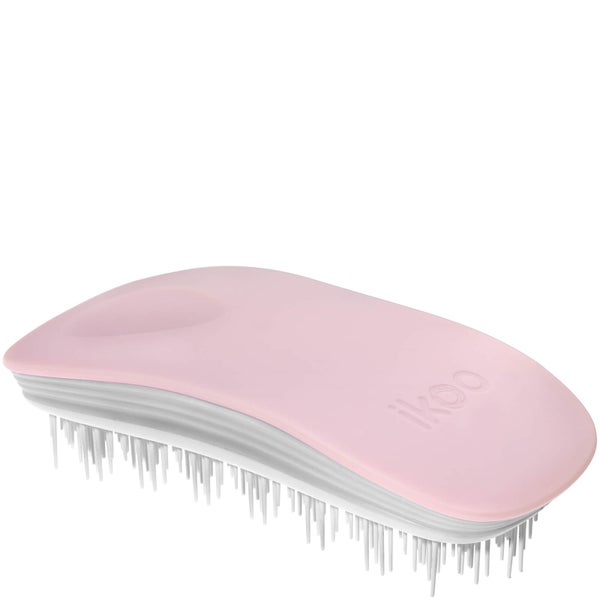 ikoo Home Hair Brush - White - Cotton Candy