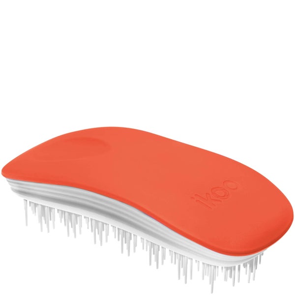 ikoo Home Hair Brush - White - Orange Blossom
