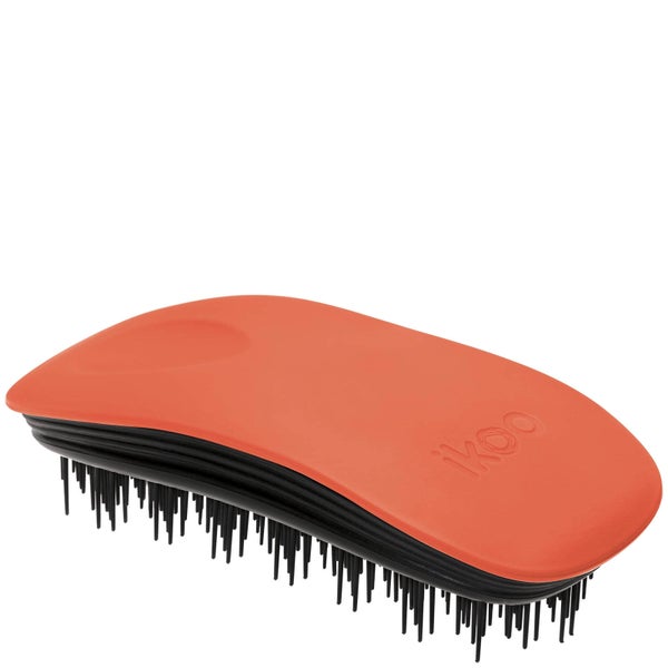 ikoo Home Hair Brush - Black - Orange Blossom