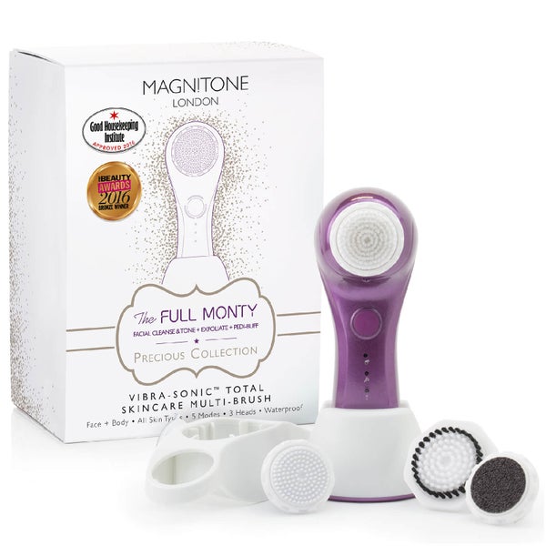 MAGNITONE London The Full Monty 3-in-1 Total Skincare Gift Set - Amethyst