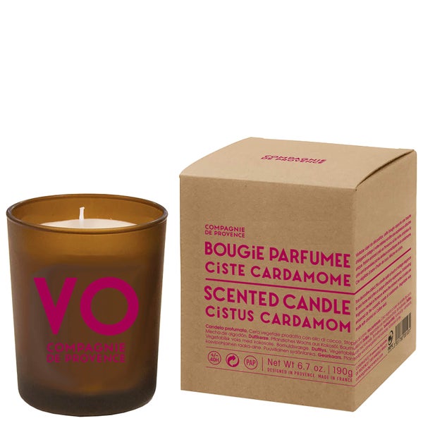 Compagnie de Provence Scented Candle 190g - Cistus Cardamom