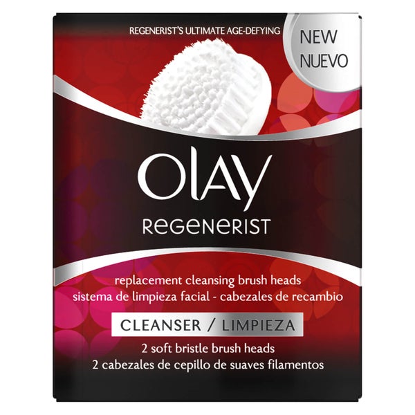 Olay Regenerist Replacement Cleansing Brush Heads 2's