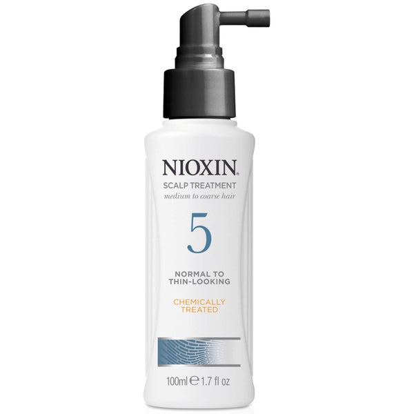 NIOXIN System 5 Scalp Treatment for Medium to Coarse, Normal to Thin Looking, Natural and Chemically Treated Hair 100ml