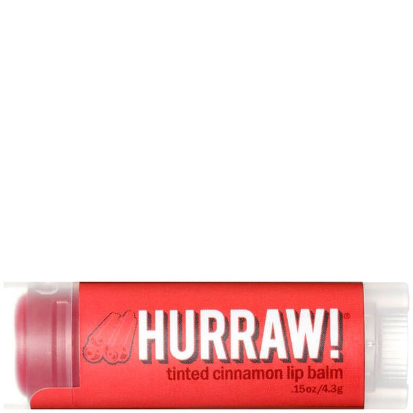 Hurraw! Tinted Cinnamon Lip Balm