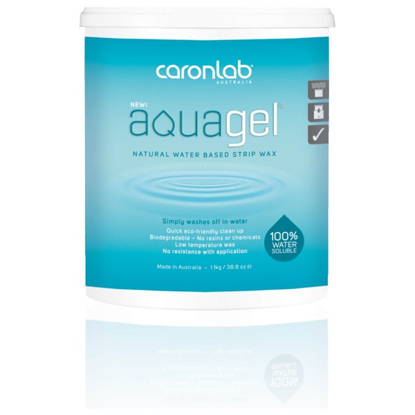 Caronlab Aquagel Natural Water Based Professional Strip Wax 1.1kg