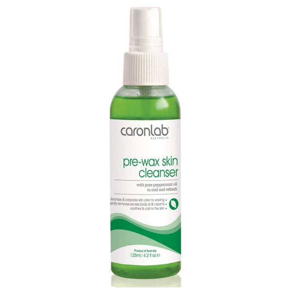 Caronlab Pre-Wax Skin Cleanser with Peppermint Oil 125ml
