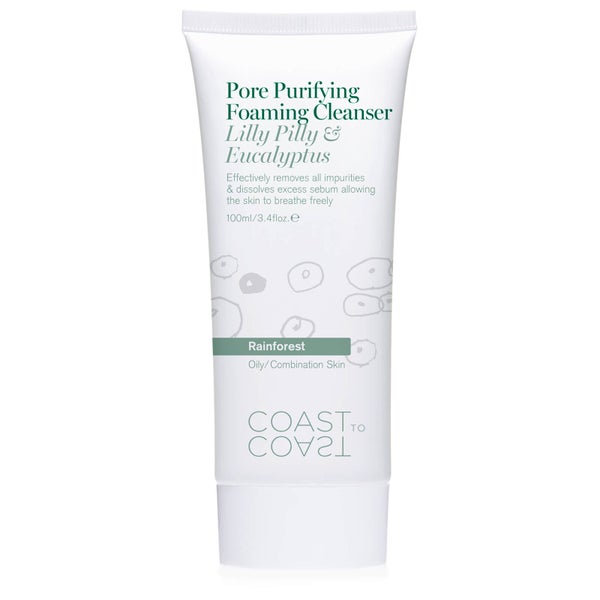 Coast to Coast Rainforest Pore Purifying Foaming Cleanser 100ml