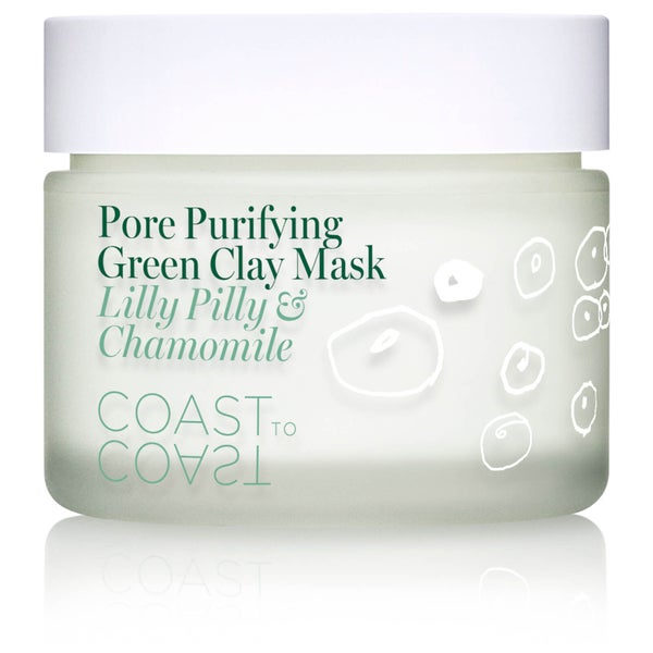 Coast to Coast Rainforest Pore Purifying Green Clay Mask 50ml