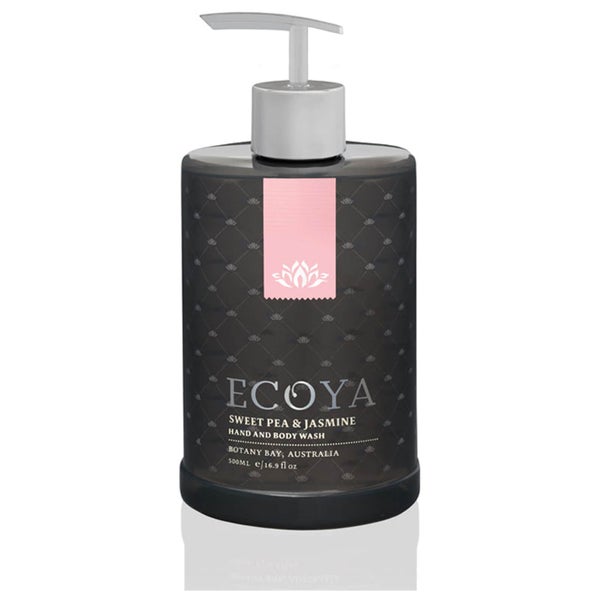 ECOYA Sweet Pea & Jasmine Hand & Body Wash 450ml