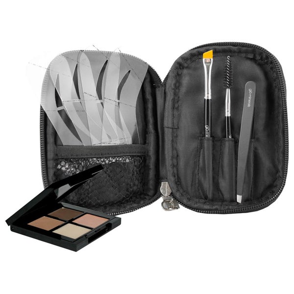 glo minerals Brow Collection Kit - Brown