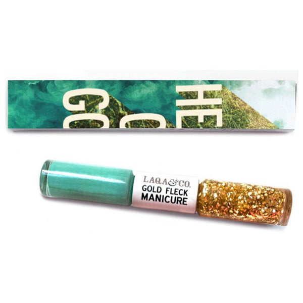 LAQA & Co. Gold Fleck Manicure - Lacey 2 x 6ml