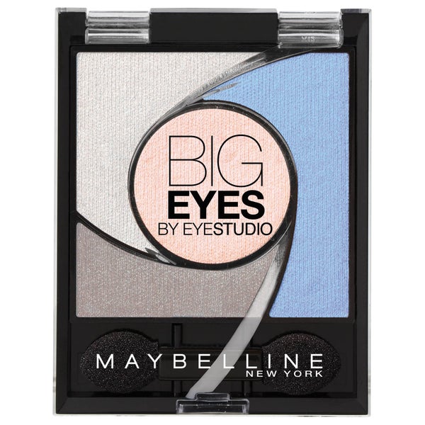 Maybelline Eyestudio Big Eyes Light Catching Eye Shadow Palette #04 Luminous Blue 5.37g