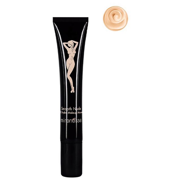 mirenesse Smooth Nude High Cover Mousse Mini Foundation - Vanilla 10g