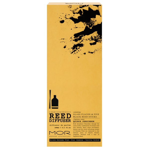 MOR Reed Diffuser Quince Persimmon 180ml