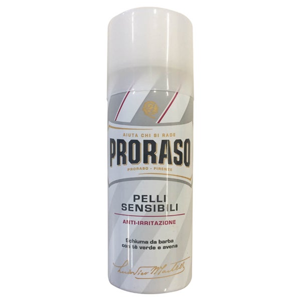 Proraso Shaving Foam - Sensitive - Prevents Razor Burn 50ml
