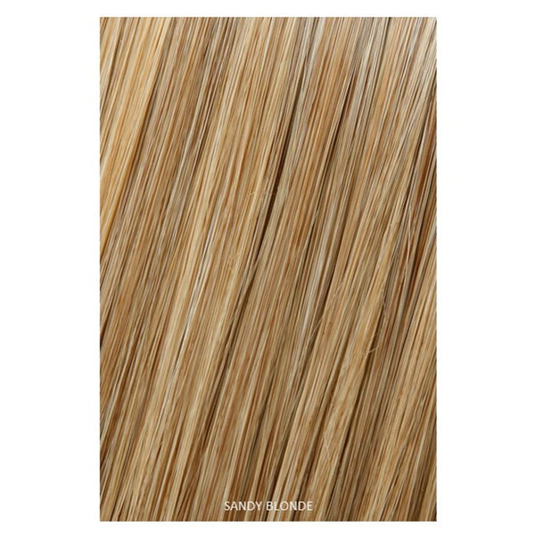 Showpony Professional Clip In Hair Extensions Heat Resistant Synthetic Style 406 - Sandy Blonde 18 Inches