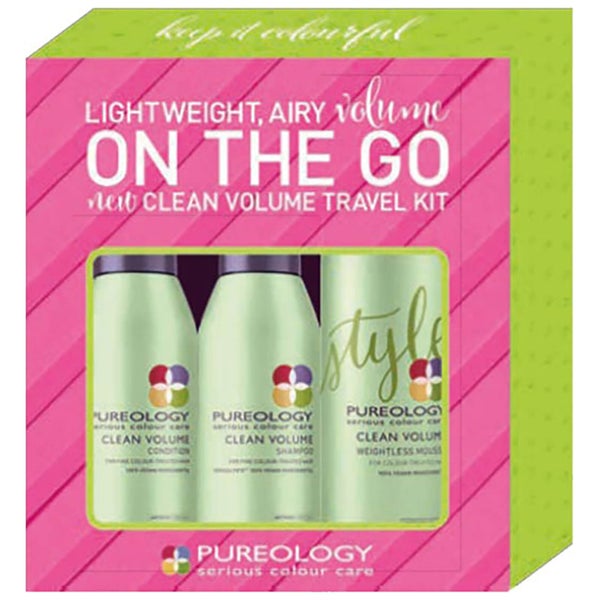 Pureology Volume on the Go Clean Volume Travel Kit