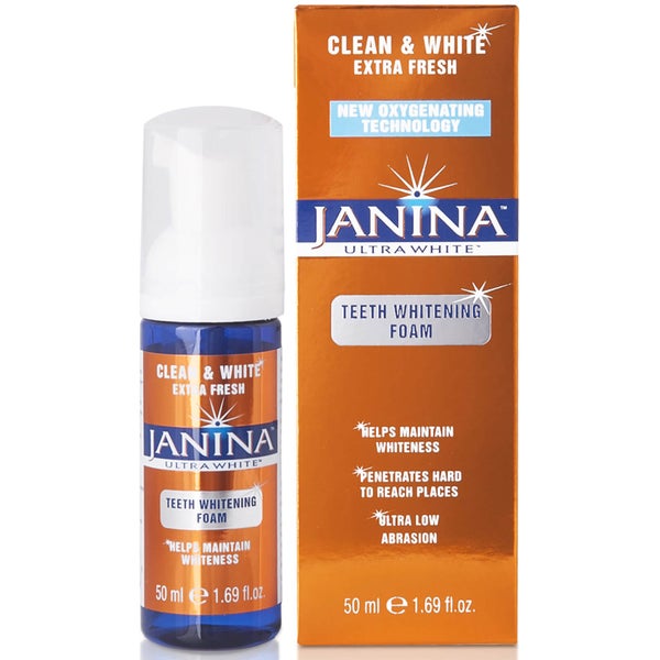 Janina Clean and White Extra Fresh Teeth Whitening Foam 50ml