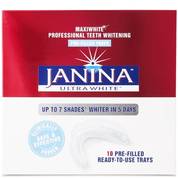 Janina 牙齿美白预填充牙托 | 10 个
