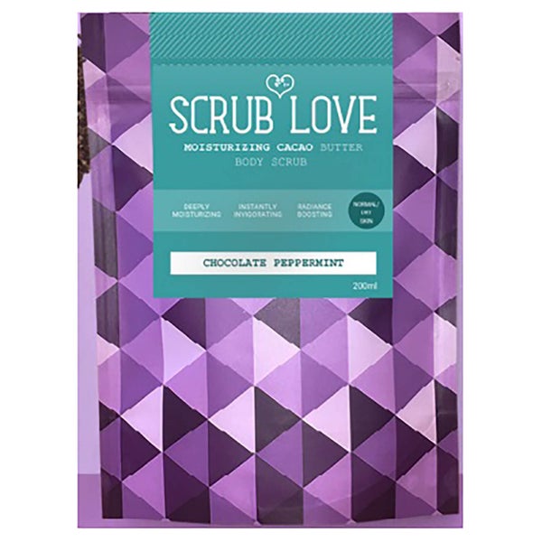 Scrub Love 可可身体磨砂膏 - 可可和薄荷