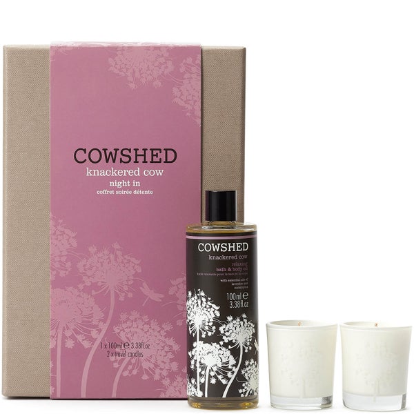 Cowshed Knackered Night In Gift Set