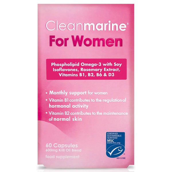 Cleanmarine MenoMin 女士更年期养生胶囊 - 60 粒（600mg）