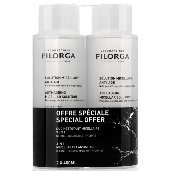 Filorga 菲洛嘉深层保湿卸妆水组合 2 x 400ml