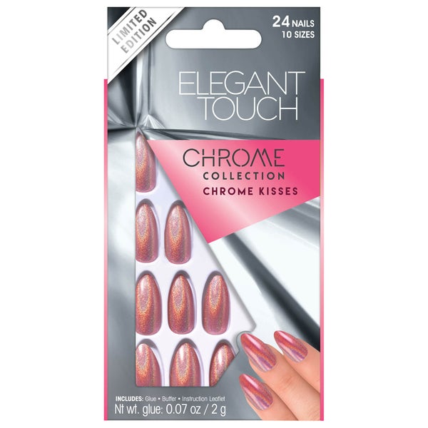 Elegant Touch Chrome Chrome Kisses Nails