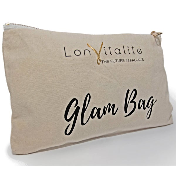 Lonvitalite Canvas Glam Bag Cosmetic Bag