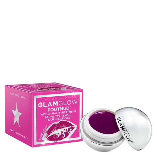 GLAMGLOW Poutmud Wet Lip Balm Treatment Mini - Sugar Plum