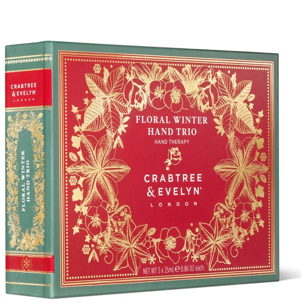 Crabtree & Evelyn Floral Winter Hand Trio - 3x25g