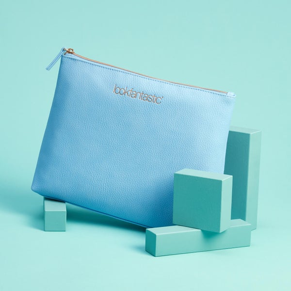 LOOKFANTASTIC Blue Cosmetic Bag