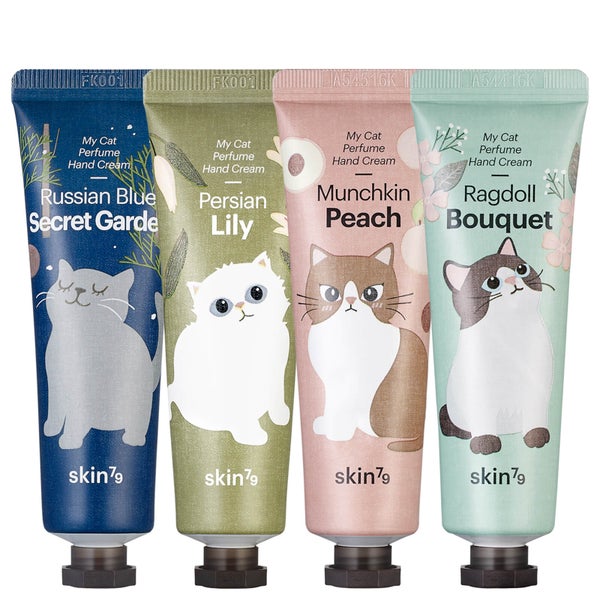 Skin79 My Cat Perfume Hand Cream Set 4 x 30ml