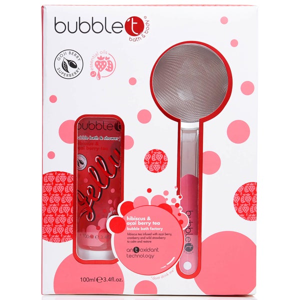 Bubble T Fizz & Bubble Bath Factory - Red 100ml