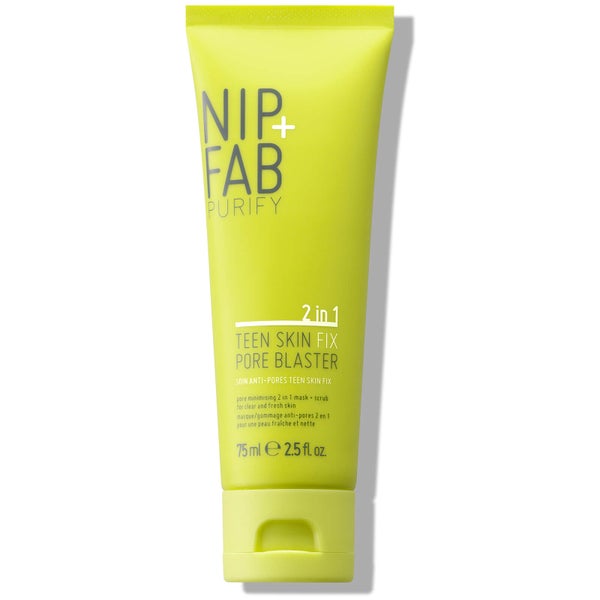 NIP + FAB 青少年祛痘磨砂清洁二合一面膜|75ml