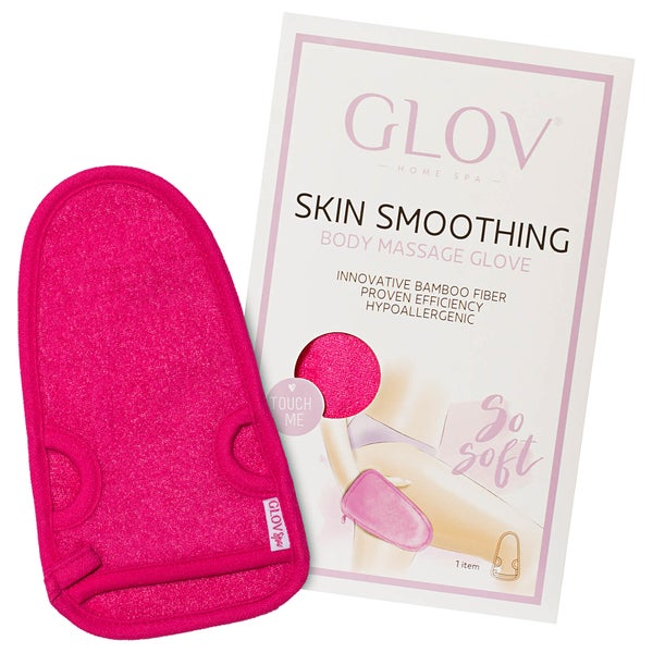 GLOV 舒缓肌肤去角质手套 | 粉色