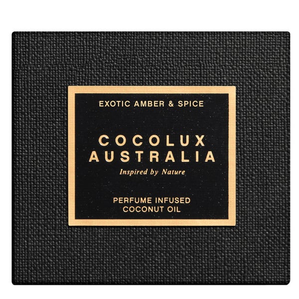 Cocolux Australia Exotic Amber and Spice Luna Brass Candle 225g